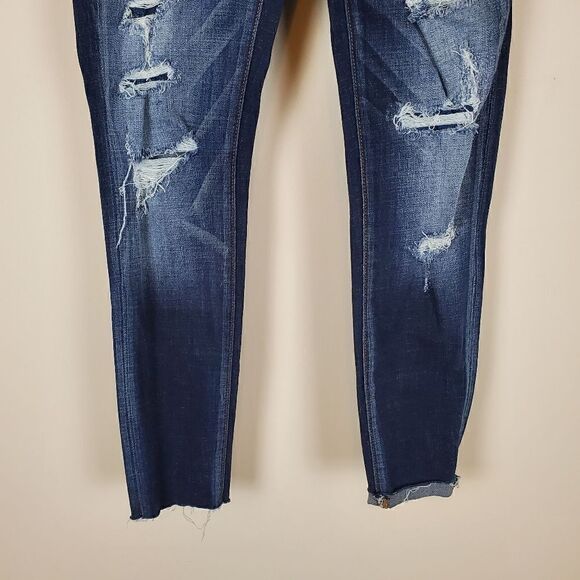 American Eagle Outfitters Ripped Distressed Jeggings Size 2 - Picture 3 of 7